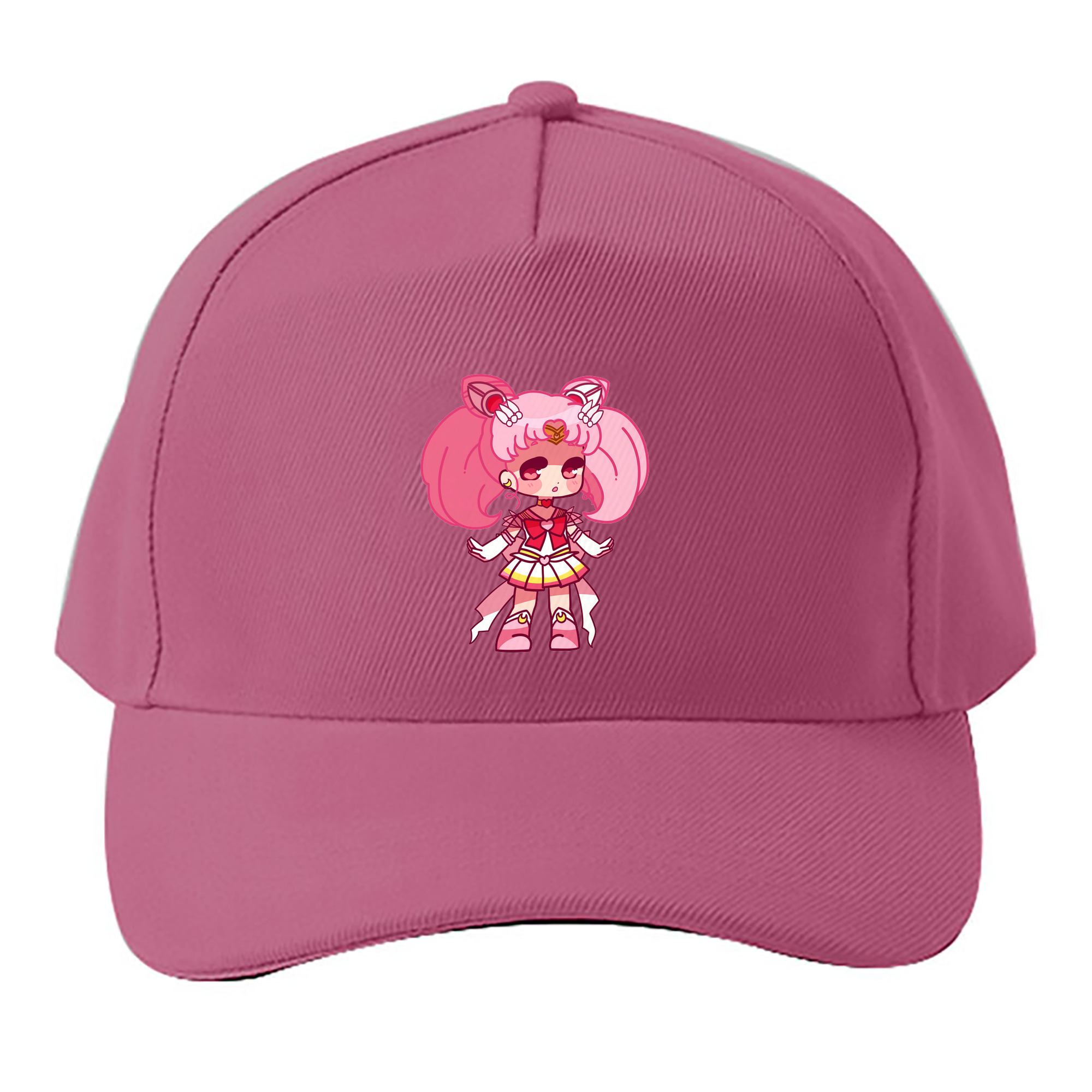 （画像用） 美少女戦士セーラームーン ちびうさ Sailor Moon Chibiusa Tsukino Usagi Small Lady Serenity ベースボールキャップ 綿100％ 男女兼用 帽子 スポーツ